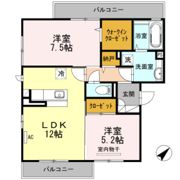 グランツの間取り画像