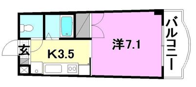 レディアント・チャハル2の間取り画像