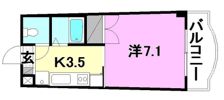 レディアント・チャハル2の間取り画像