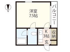 GH COURT 2ndの間取り画像