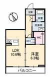 シャーメゾン新町の間取り画像