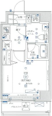 ユリカロゼAZEST高島平の間取り画像