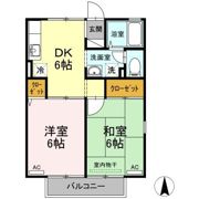 メゾン西林の間取り画像