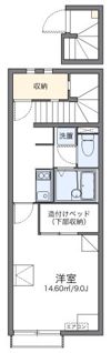 レオネクストオリザ田無Ⅱの間取り画像