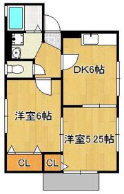 カーサ森の間取り画像