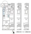 パークアクシス日本橋茅場町ステーションゲートの間取り画像