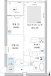 ガーデニエール砧 WESTの間取り画像