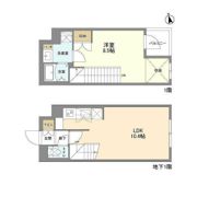 ウェルスクエア新宿戸山の間取り画像