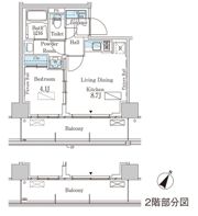 パークアクシス横濱大通り公園の間取り画像