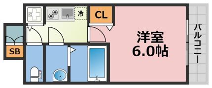 グランカリテ日本橋Ⅱの間取り画像