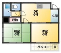 MYハウス海神 (マイハウスカイジン)の間取り画像