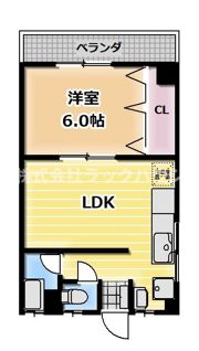 ウスヰマンションの間取り画像