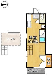 オアシス則松の間取り画像