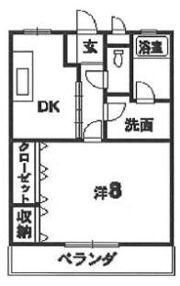 パークハイツの間取り画像