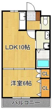 グレイス・ヴィラ陣原の間取り画像