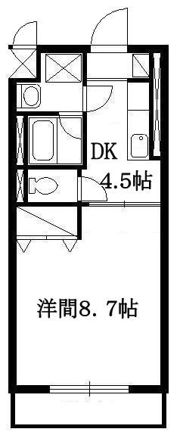 Fiume Studioの間取り画像