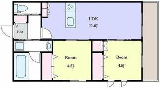 manoir yukigaya マノワールの間取り画像