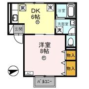 サニーコート聖Ⅲの間取り画像