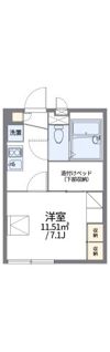 レオパレスsunflowerの間取り画像