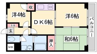 ジュエリー山手の間取り画像
