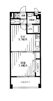 カーサヴィレッタⅡの間取り画像