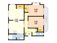 ポートサイド会町の間取り画像