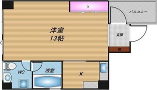 SENSE UMEKITAの間取り画像
