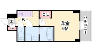 エスリード神戸グランドールの間取り画像
