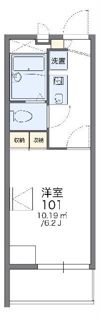 レオパレスビュー横浜ふじみの間取り画像