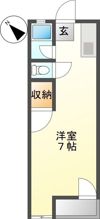 岸本コーポBの間取り画像