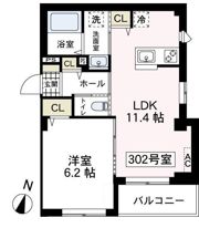 Vieuno逗子の間取り画像
