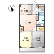 サンパレスの間取り画像