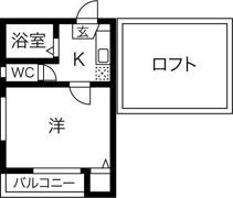 Kspace北山の間取り画像