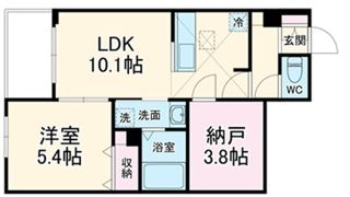 シャルール金沢文庫の間取り画像