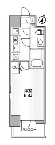ROOTs Yokohama Yoshinochoの間取り画像