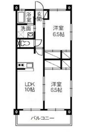 マンションJの間取り画像