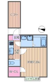 クレセント松本Bの間取り画像