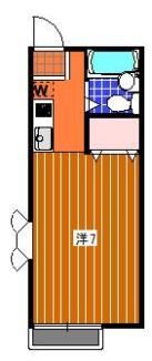 カーザ・たかふねの間取り画像