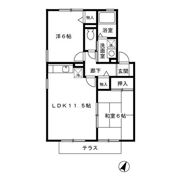 グランメール E棟の間取り画像