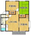 アザレア藤原C棟の間取り画像
