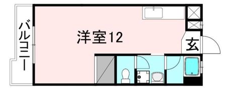 カサブランカ駅前の間取り画像