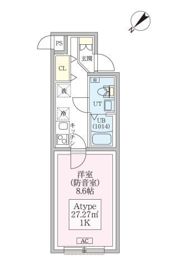 スカイラシクラス平和台の間取り画像