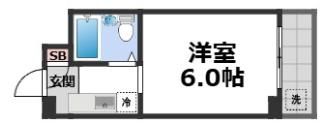メゾンドール新今里の間取り画像