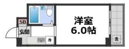 メゾンドール新今里の間取り画像