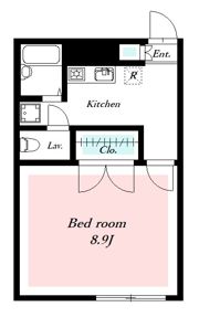 プレジール住吉の間取り画像