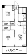 グレース名倉の間取り画像