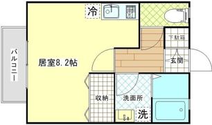 ロゼ オルテンシアの間取り画像