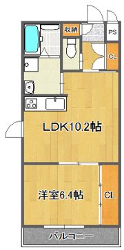 コンフォルタ星田の間取り画像
