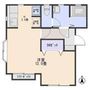 フィオーレPARTⅠの間取り画像