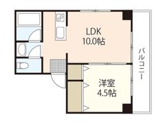 シャトー杉本の間取り画像